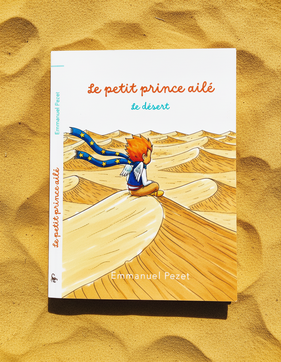 Couverture Le petit prince ailé